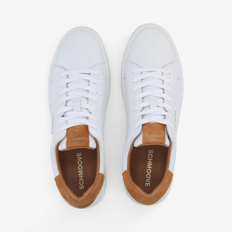 SPARKLE SNEAKER M - NAPPA/SUEDE - WHITE/BROWN